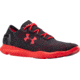 Under Armour SpeedForm Apollo Vent Road Running Shoe - Men's-Black/Red-Medium-9.5 US