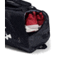 Under Armour Storm Contain Backpack Duffle 3.0 - Unisex, Black/Black/Silver, One Size, 1277431-003-OSFA