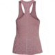 Under Armour Streaker Tank, STEEL LIGHT HEATHER/NEON CORAL/Reflective, LG, 1271522-037-LG
