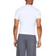 Under Armour Tactical HeatGear Compression Short Sleeve T-Shirt - Mens, White, Large, 1216007100LG