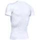 Under Armour Tactical HeatGear Compression Short Sleeve T-Shirt - Mens, White, Large, 1216007100LG