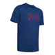 Under Armour UA Fish Hook Logo T-Shirt - Men's, Extra Large, American Blue, 1331197449XL