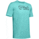 Under Armour UA Fish Logo T-Shirt - Mens, Extra Large, Radial Turquoise, 1331201482XL