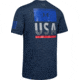 Under Armour UA Freedom Fierce Competitor T-Shirt - Mens, 2XL, ACADEMY, 13521494082X