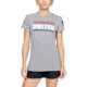 Under Armour UA Freedom United T-Shirt - Womens, 2XL, Steel, 13521450362X