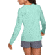 Under Armour UA Iso-Chill Shore Break Long Sleeve Shirt - Womens, Extra Small, Aqua Float, 1351132791XS