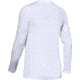 Under Armour UA Iso-Chill Shore Break Long Sleeve Shirt - Womens, 2XL, White, 13511321002X