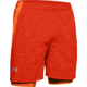 Under Armour UA Launch SW 2-in-1 Running Shorts - Mens, 2XL, Ultra Orange, 13265768562X