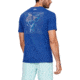 Under Armour UA Marlin Skel-matic T-Shirt - Mens, Extra Large, American Blue, 1351825449XL