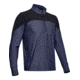 Under Armour UA Qualifier 1/2 Zip Shirt - Mens, Medium, Blue Ink, 1326595497MD