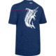 Under Armour UA Saltwater Division T-Shirt - Mens, Small, American Blue, 1351823449SM