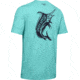 Under Armour UA Saltwater Division T-Shirt - Mens, Extra Large, Radial Turquoise, 1351823482XL