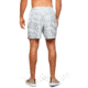 Under Armour UA Shore Break Volley Shorts - Mens, Extra Large, White, 1351154100XL