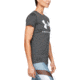 Under Armour UA Tech Logo Graphic T-Shirt - Womens, Small, Carbon Heather, 1351963090SM