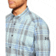 Under Armour UA Tide Chaser 2.0 Plaid Long Sleeve Shirt - Mens, 2XL, Rift Blue, 13533364622X