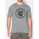 Under Armour Ua Wwp Dog Tag Tech Ss Tee, True Gray Heather - 1271864025LG