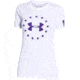 Under Armour Womens Tactical Freedom Logo Short Sleeve T-Shirt,White,Medium 1260331130MD