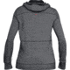 Under Armour UA Freedom Microthread Hoodie - Women's, Extra Small, Black Medium Heather, 1305242001XS
