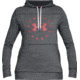 Under Armour UA Freedom Microthread Hoodie - Women's, Extra Small, Black Medium Heather, 1305242001XS