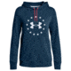 Under Armour UA Freedom Microthread Hoodie - Women's, Extra Small, Blackout Navy, 1305242997XS