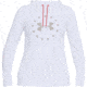 Under Armour UA Freedom Microthread Hoodie - Women's, Medium, White, 1305242100MD