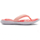 Under Armour UA Marbella VII Azalea Sandals - Women's, 6, White/Red, 30227221006