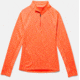 Under Armour Ymer 1/2 Zip Jacket - Women's-Citrus Blast/Bolt Orange-Small