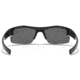 Under Armour Youth Nitro L Storm Sunglasses, Shiny Black, Gray Polarized Lens U8640048-000008
