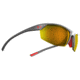 Under Armour Zone 2.0, Satin Carbon Frame w/Red Rubber, ML Orange Lens, U8600050-060641