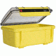 Underwater Kinetics 408 Case, Clear View, Empty, Yellow
