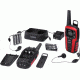 Uniden 32 Mile Two Way Radios Splashproof, Red/Black SX327-2CKHS