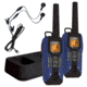 Uniden 50-Mile GMRS/FRS Radio - 2 Radios, Micro USB, Charge Cradle,TRU waterproof, Headset, Navy/Black GMR5095-2CKHS