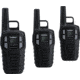 Uniden SX167 Two Way Radios, Black SX167-3CH