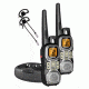 Uniden Two-Way FRS/GMRS Radios, Silver/Black GMR4040-2CKHS