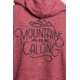 United By Blue Mountains Are Calling Graphic Hoodie - Mens, Plum, Small, 101-096-11524