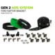 Up Down Air Gen II Air Delivery System, Ford Raptor, Engine Bay, Black, 220-0118