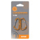 UST Carabiner 5cm , 2 Pack, Assorted 20-02111-12