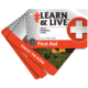 UST Learn and Live Cards - First Aid, White 20-02730