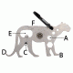UST Mountain Lion Tool A Long Multi-Tool, Titanium 20-12230