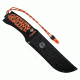 UST ParaChete 9.0 PRO Machete w/ParaTinder Utility Cord, Fire Starter, Whistle, Orange 20-12241