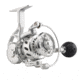 Van Staal VR Series Bailed Spinning Reel, 6.3/1, Left, 75, Silver, VR75