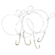 Vanguard Snelled Hooks Assortment. 60-Pack, V8660