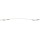 Vanguard Wire Leader, 30 lb Test, 6in, 3-Pack, Clear, VWL306