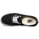 Vans Authentic Casual Shoes, 5.5 US M/7 US W, Black, VN000EE3BLK-5.5