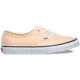 Vans Authentic Casual Shoes - Unisex, Bleached Apricot/True White, Mens 8 US/Womens 9.5 US, VN0A38EMU5Y-8 US/9.5 US
