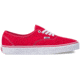 Vans Authentic Casual Shoes, 5 US M/6.5 US W, Red, VN000EE3RED-5 US/6.5 US