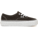 Vans Authentic Platform 2 Shoes, Black, 6.5, VN0A3AV8BLK-BLK-6.5