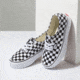Vans Authentic Platform 2 Shoes, Checkerboard/True White, 8, VN0A3AV8QXH-QXH-8