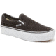 Vans Classic Slip-On Platform, Black, 4.5, VN00018EBLK-BLK-4.5