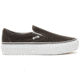 Vans Classic Slip-On Platform, Black, 4.5, VN00018EBLK-BLK-4.5
